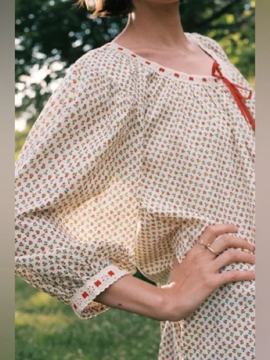 NWT Christy Dawn Mica Dress Summer Orchid Sz Small - Picture 2 of 9